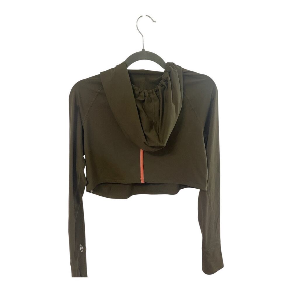 Free People Movement Hoodie Cropped Top Long Sleeve Athleisure Outdoors Spring M - Picture 9 of 9